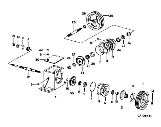 181287C1 - Сальник вала редукт. угл. прив. соломоизм. 2366/88, 6130/40