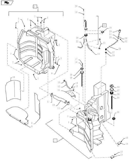 47416695 - Датчик уровня топл. T8./Mg. 1114г.в.