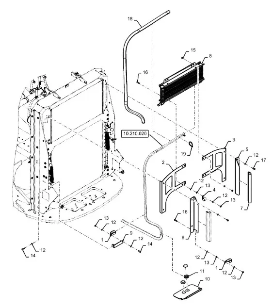 47391746 - Радиатор топлива